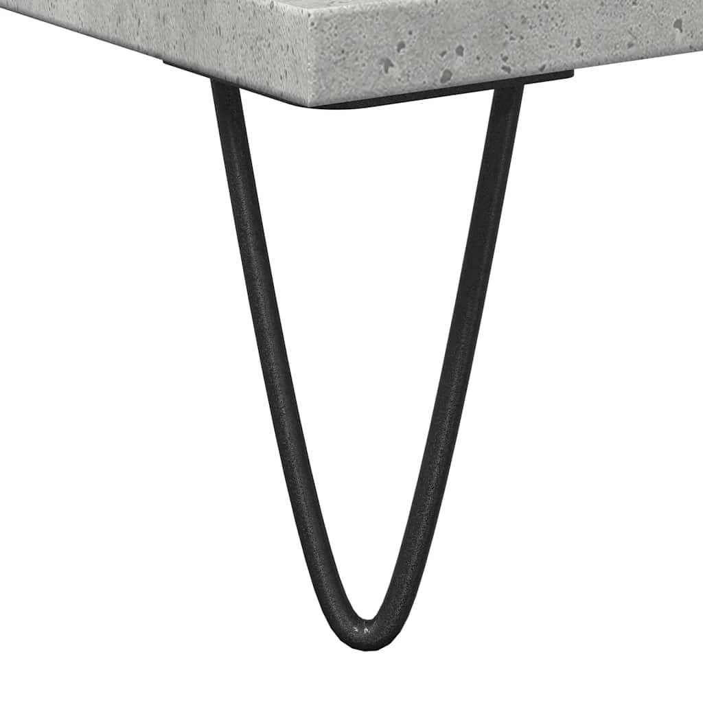 Koupelnová Skříňka Betonově Šedá 80X33X60 Cm Kompozitní Dřevo