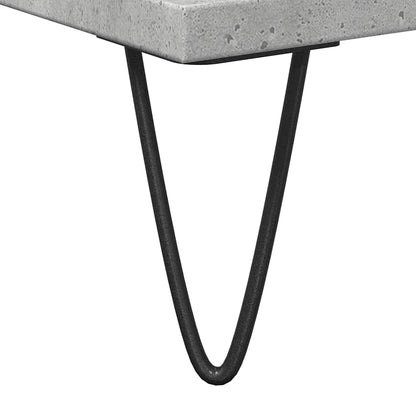 Koupelnová Skříňka Betonově Šedá 80X33X60 Cm Kompozitní Dřevo