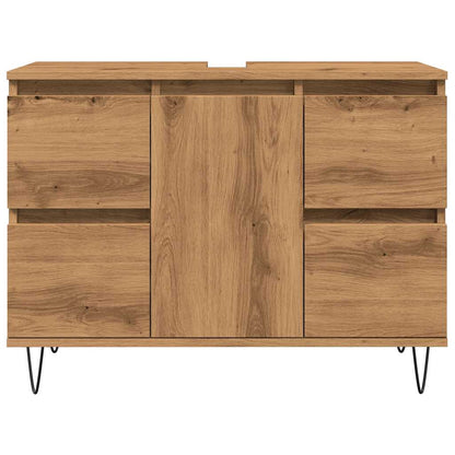 Koupelnová Skříňka 80 X 33 X 60 Cm Kompozitní Dřevo