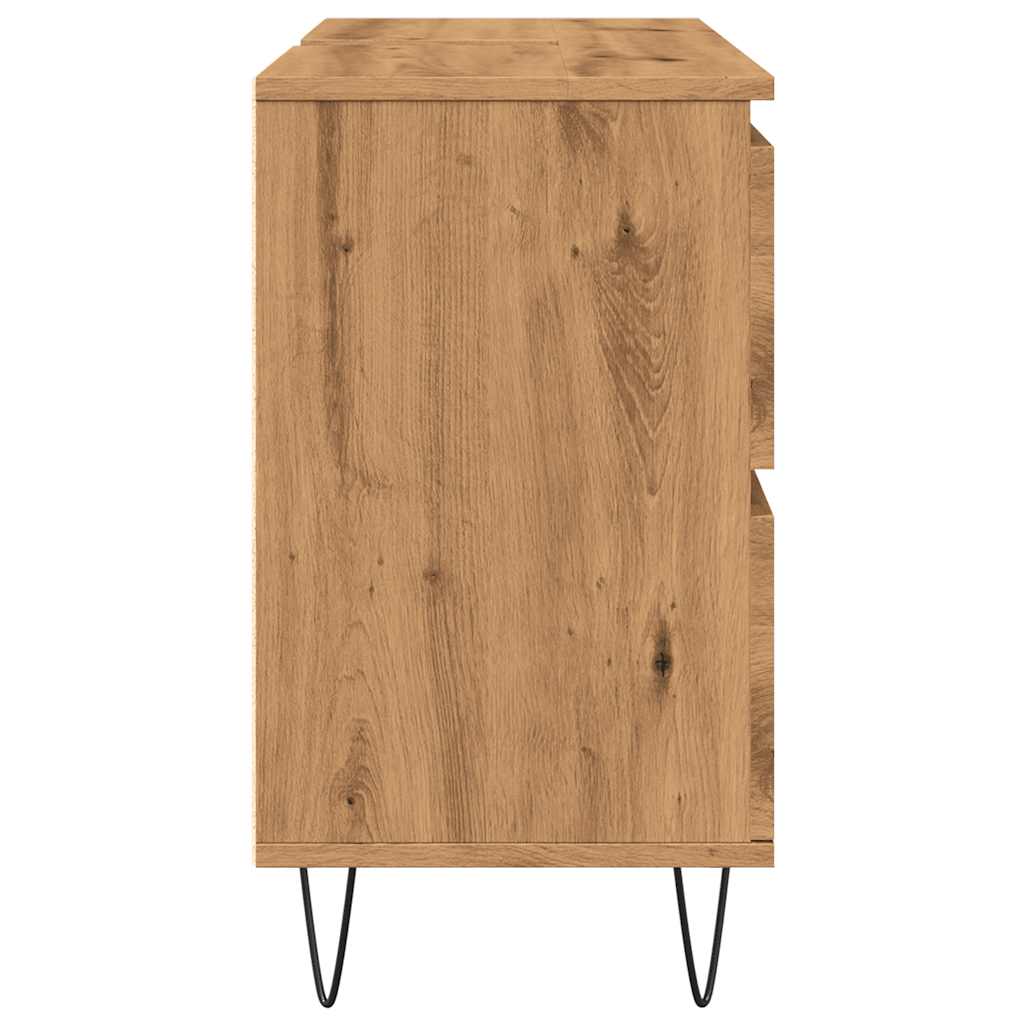 Koupelnová Skříňka 80 X 33 X 60 Cm Kompozitní Dřevo