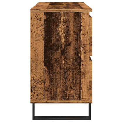 Koupelnová Skříňka Pod Umyvadlo Old Wood 80X33X60 Cm Kompozit