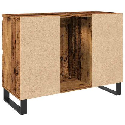 Koupelnová Skříňka Pod Umyvadlo Old Wood 80X33X60 Cm Kompozit