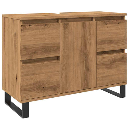 Koupelnová Skříňka Pod Umyvadlo Dub Artisan 80X33X60Cm Kompozit