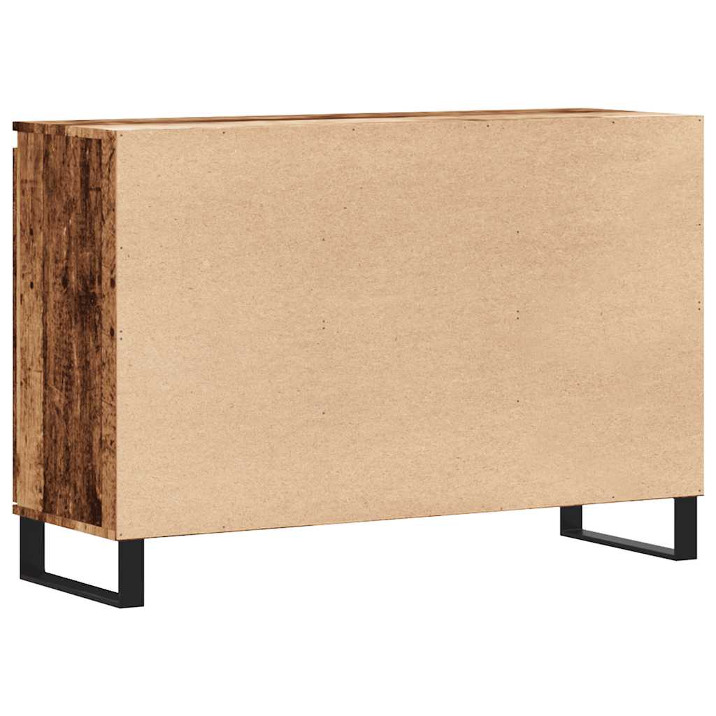 Příborník Old Wood 101,5 X 35 X 70 Cm Kompozitní Dřevo