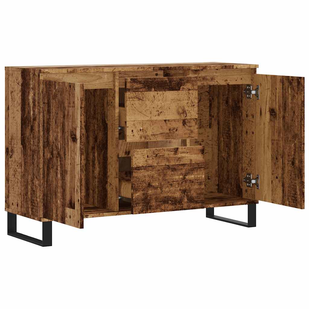 Příborník Old Wood 101,5 X 35 X 70 Cm Kompozitní Dřevo