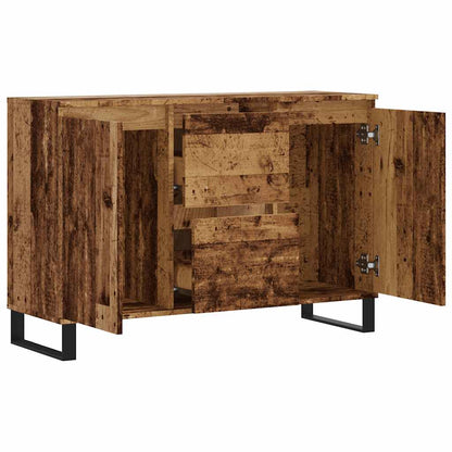 Příborník Old Wood 101,5 X 35 X 70 Cm Kompozitní Dřevo