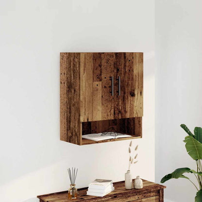 Nástěnná Skříňka Old Wood 60 X 31 X 70 Cm Kompozitní Dřevo