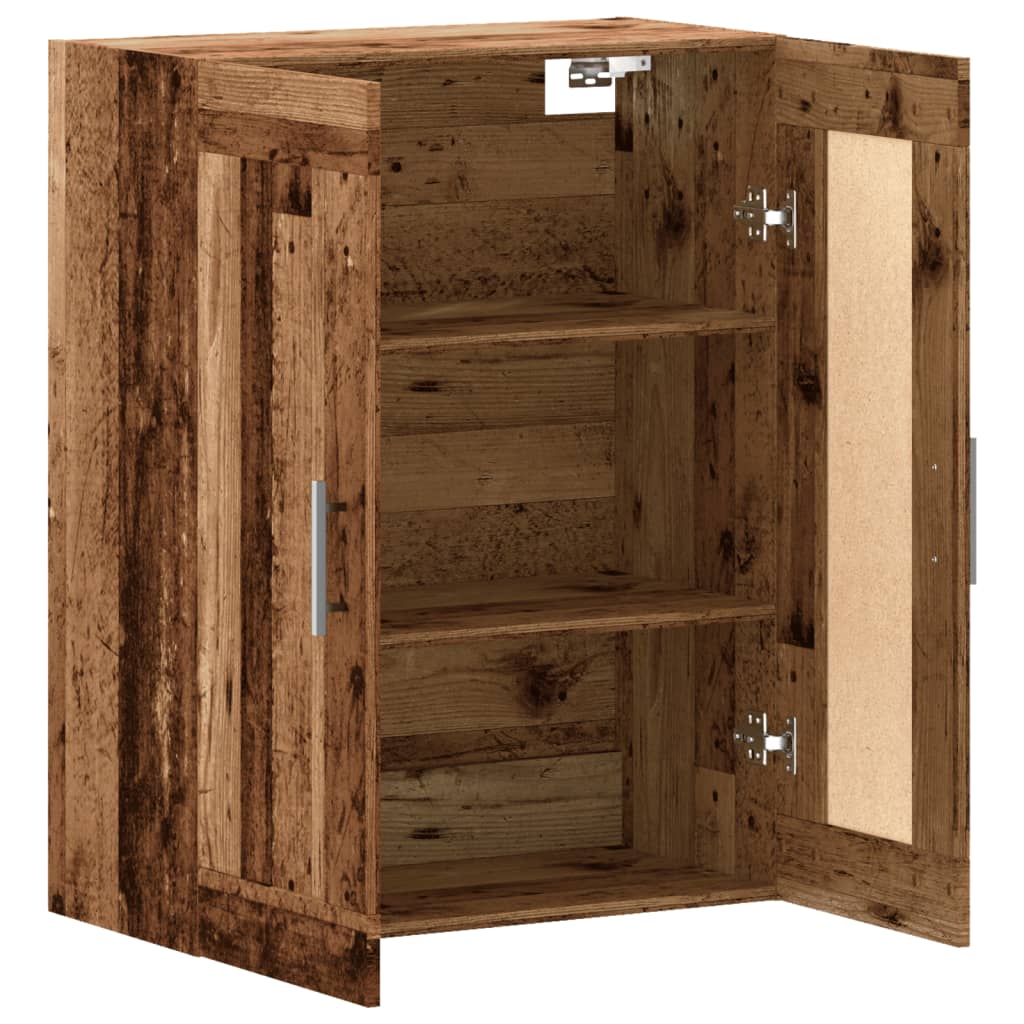Nástěnná Skříňka Old Wood 69,5 X 34 X 90 Cm Kompozitní Dřevo