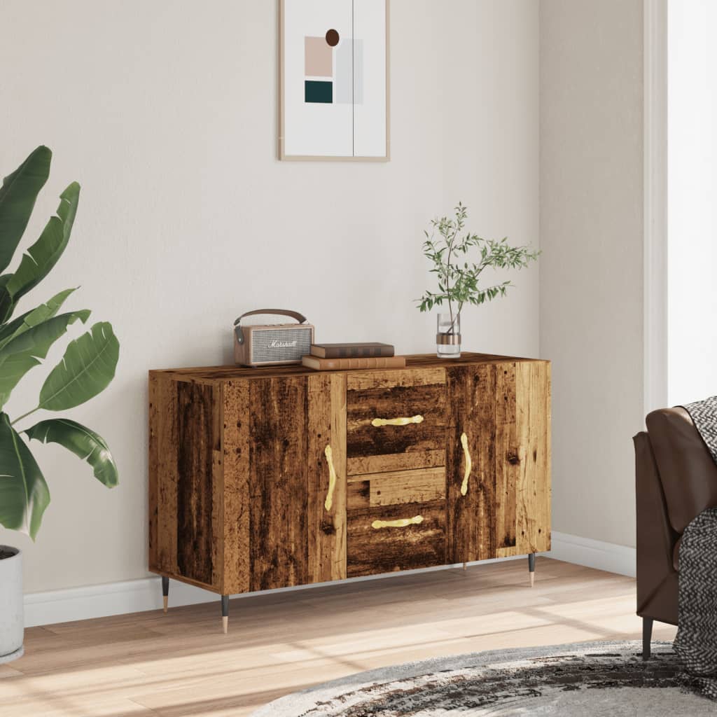 Příborník Old Wood 100 X 36 X 60 Cm Kompozitní Dřevo
