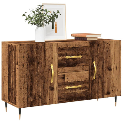 Příborník Old Wood 100 X 36 X 60 Cm Kompozitní Dřevo