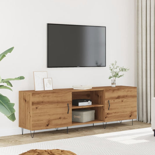 Tv Skříňka Dub Artisan 150 X 30 X 50 Cm Kompozitní Dřevo