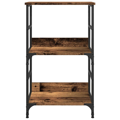 Knihovna Old Wood 50 X 33 X 82 Cm Kompozitní Dřevo