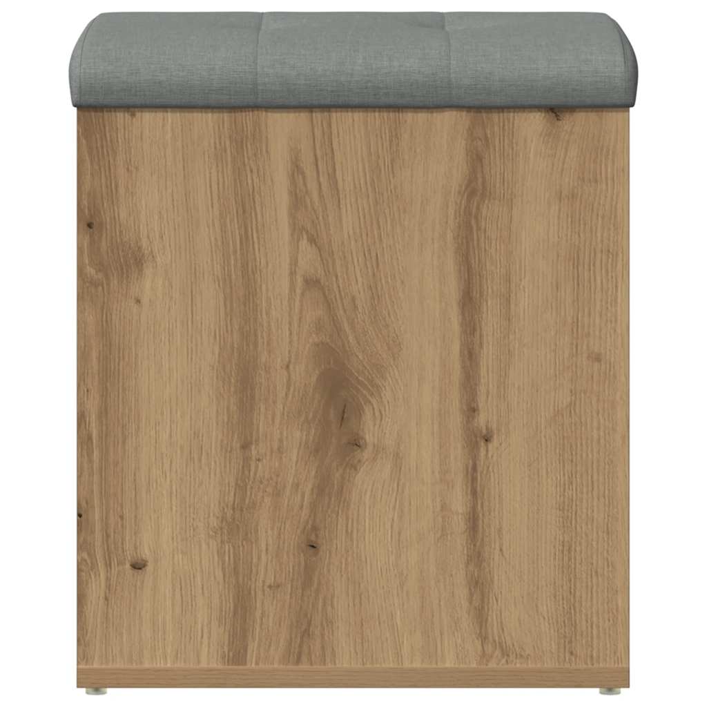 Úložná Lavice Dub Artisan 42 X 42 X 45 Cm Kompozitní Dřevo