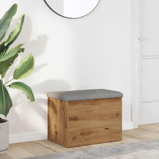 Úložná Lavice Dub Artisan 62X42X45 Cm Engineered Wood