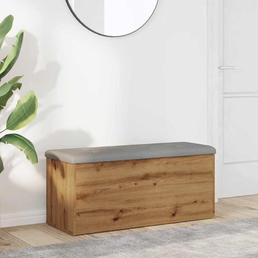 Úložná Lavice Řemeslná Dubová 102 X 42 X 45 Cm, Konstrukční Dřevo