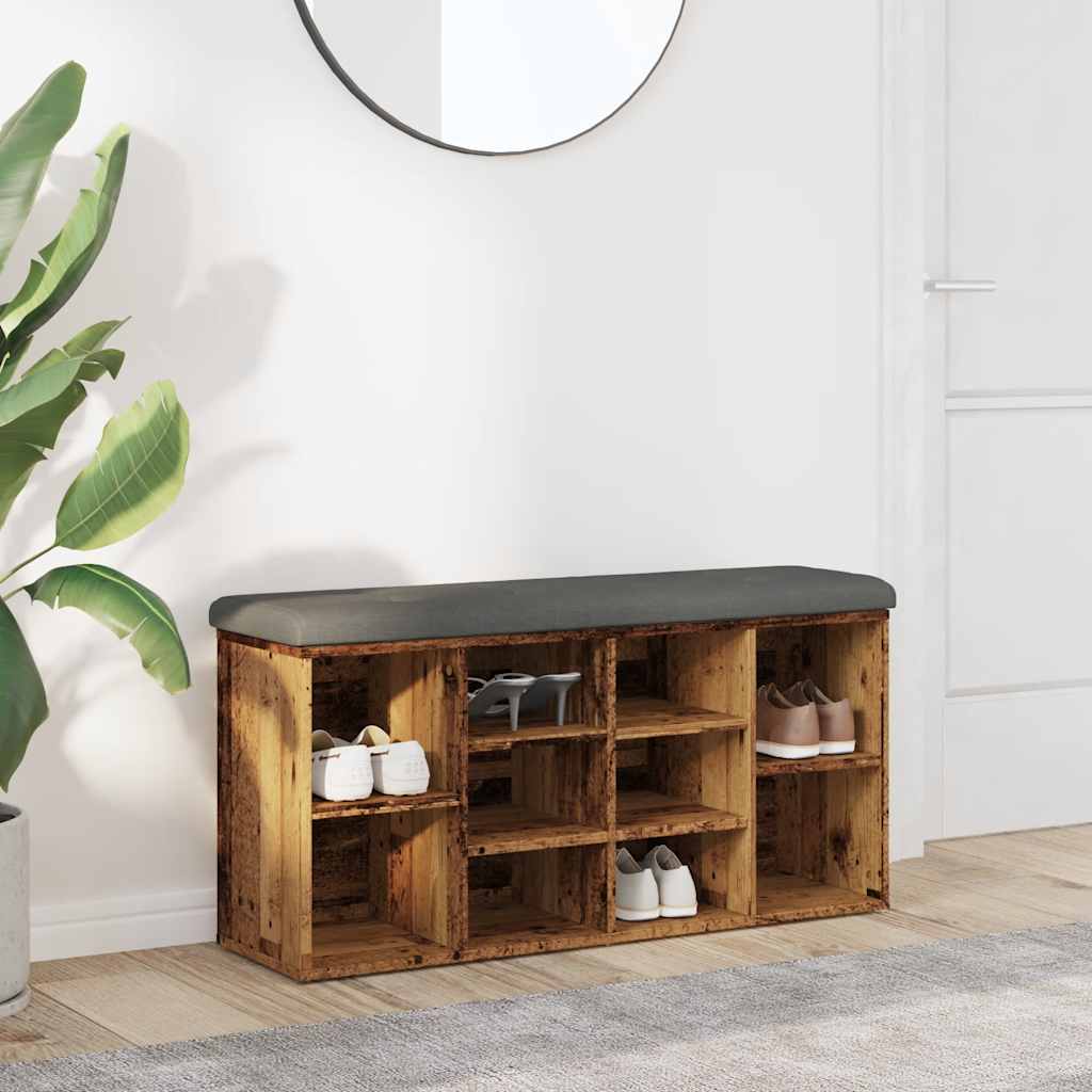 Lavice S Botníkem Engineered Wood