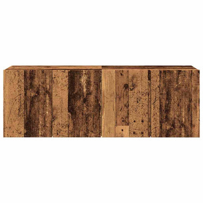 Tv Skříňky Nástěnné 2 Ks Old Wood 60 X 30 X 41 Cm