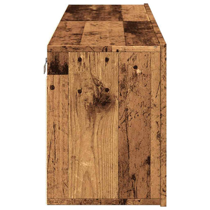 Tv Skříňky Nástěnné 2 Ks Old Wood 60 X 30 X 41 Cm