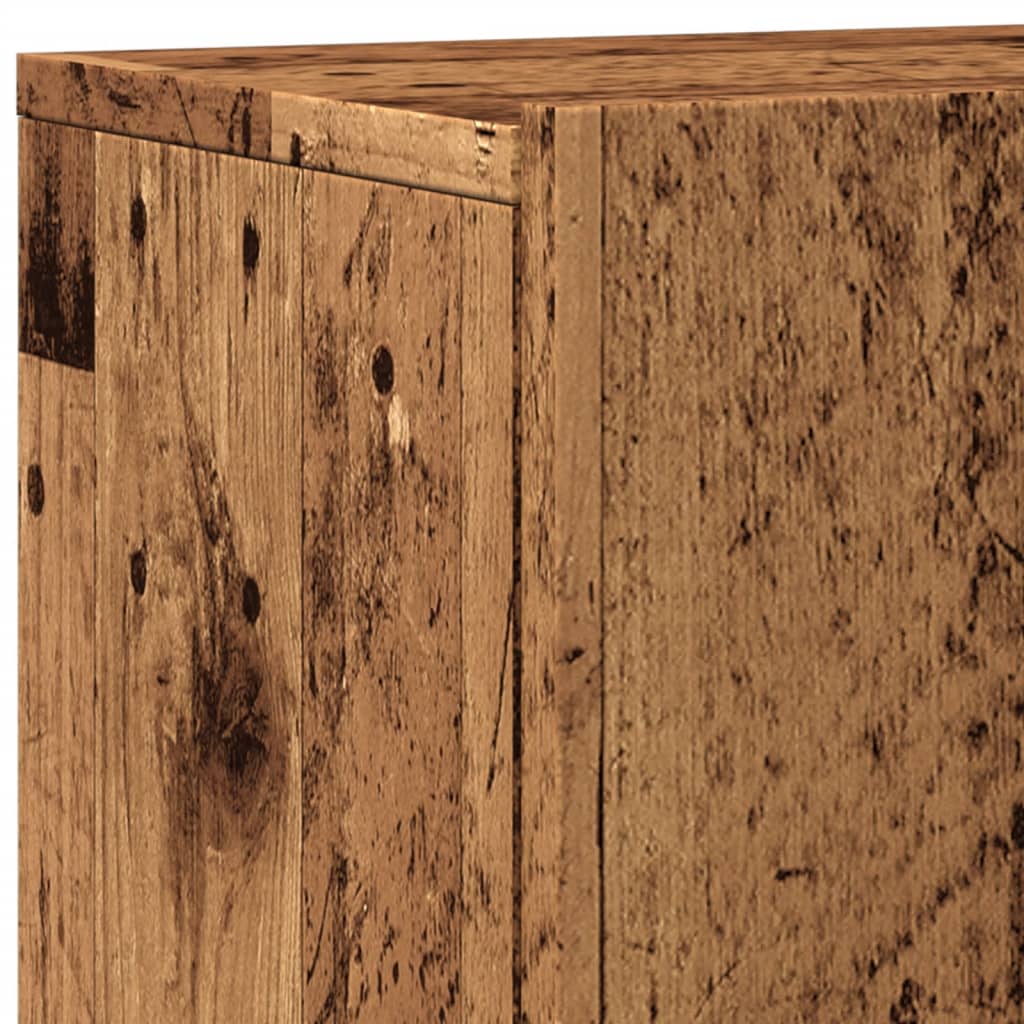Tv Skříňka Nástěnná Old Wood 80 X 30 X 41 Cm