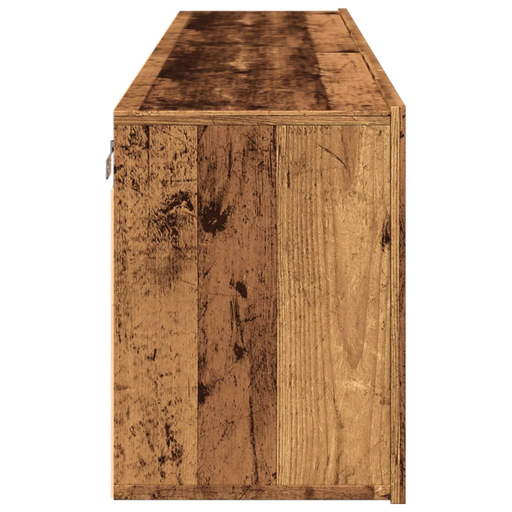 Tv Skříňky Nástěnné 2 Ks Old Wood 80 X 30 X 41 Cm