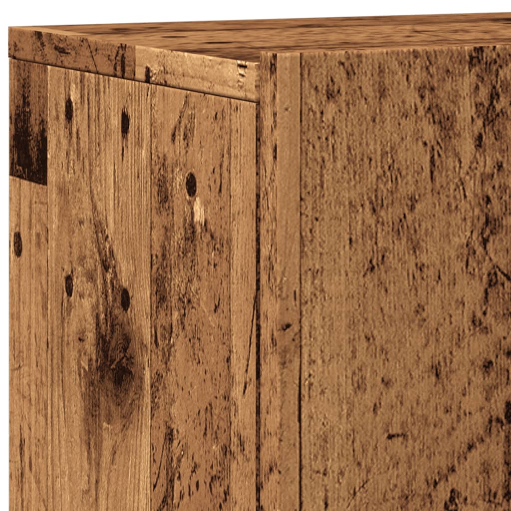 Tv Skříňky Nástěnné 2 Ks Old Wood 80 X 30 X 41 Cm