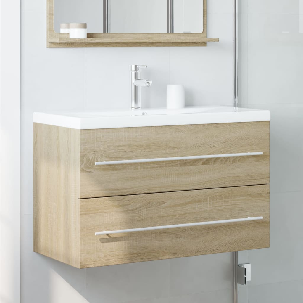 Skříňka Pod Umyvadlo Old Wood 80 X 38,5 X 48 Cm Dřevotříska