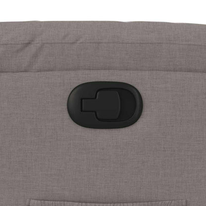Polohovací Křeslo Textil Taupe