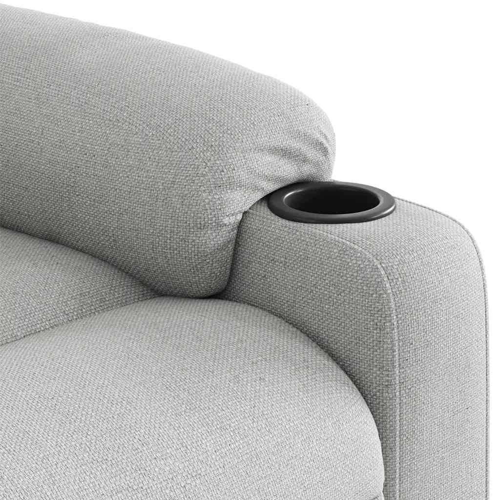 Polohovací Křeslo Textil Obláčkově Šedá