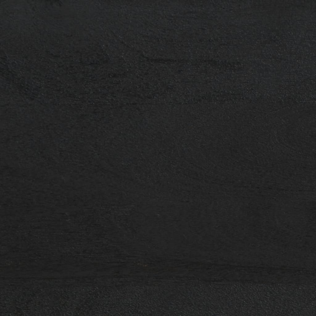 Tv Skříňka Černá 70 X 33 X 46 Cm Kompozitní Dřevo Hnědý Dub