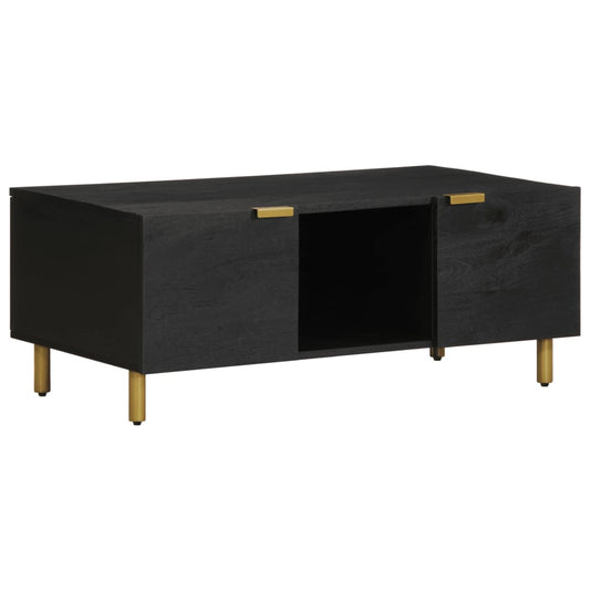 Konferenční Stolek Černý 100 X 54 X 40 Cm Kompozitní Dřevo