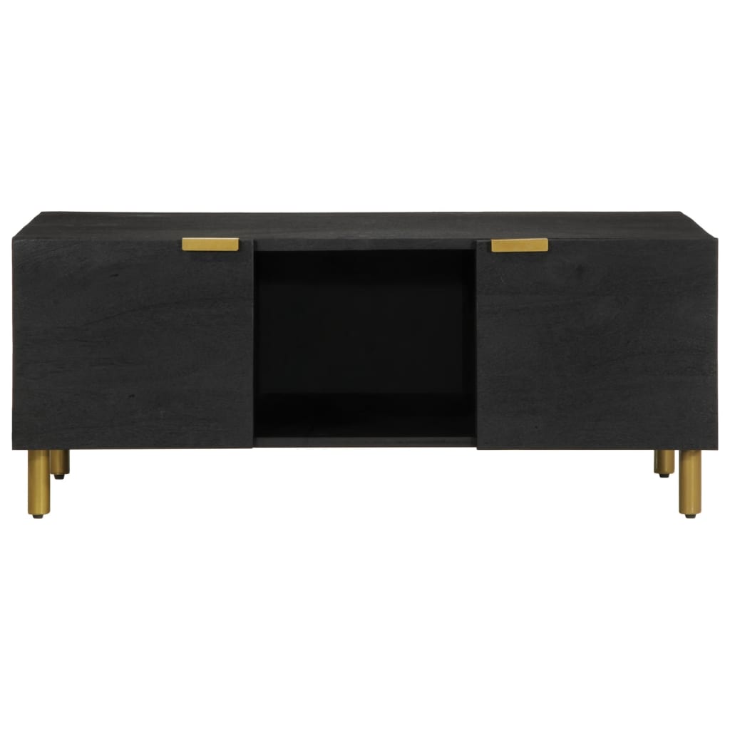 Konferenční Stolek Černý 100 X 54 X 40 Cm Kompozitní Dřevo