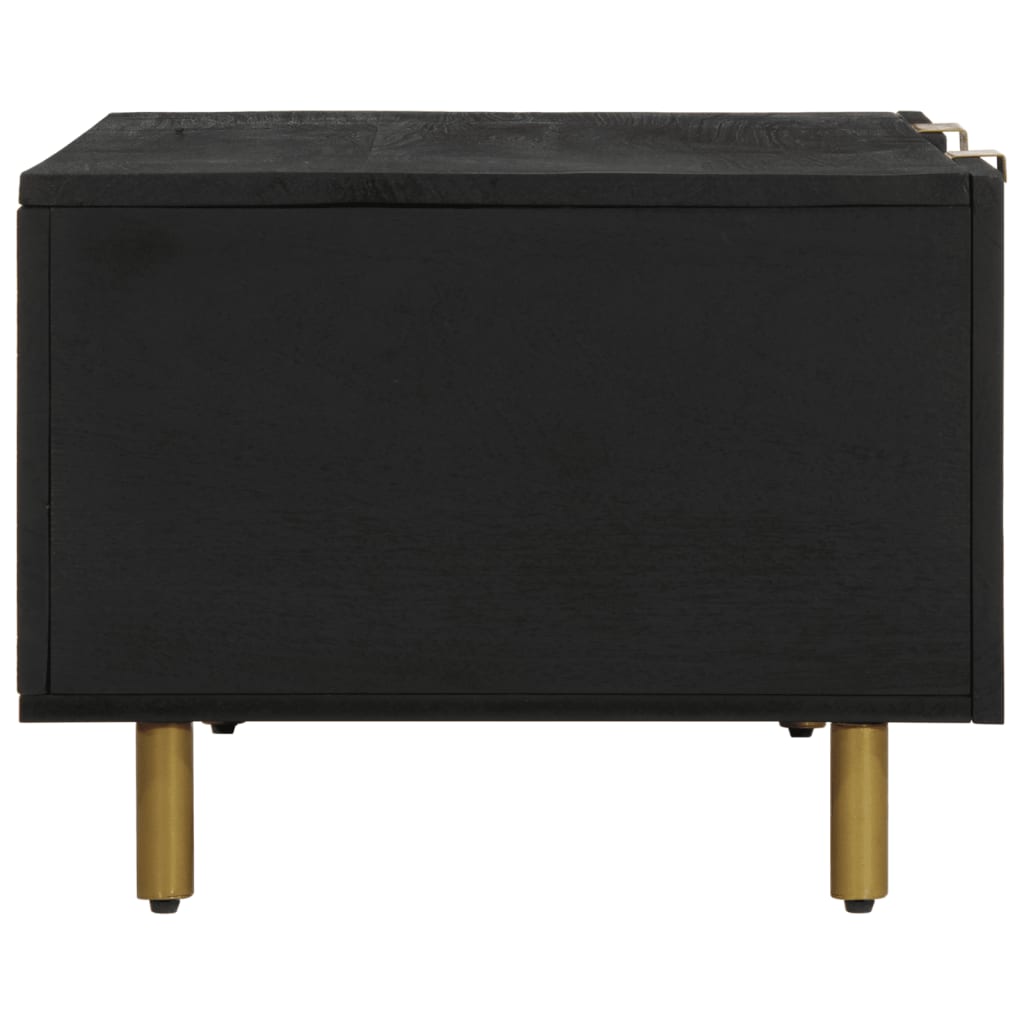 Konferenční Stolek Černý 100 X 54 X 40 Cm Kompozitní Dřevo