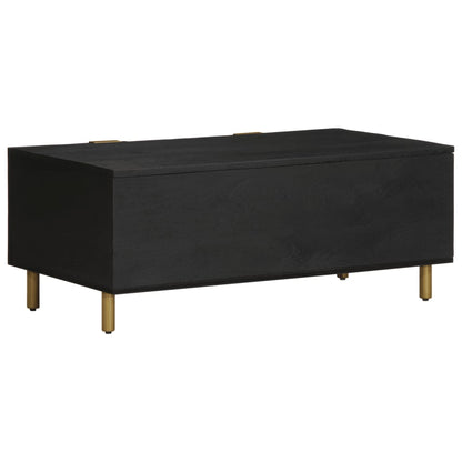 Konferenční Stolek Černý 100 X 54 X 40 Cm Kompozitní Dřevo