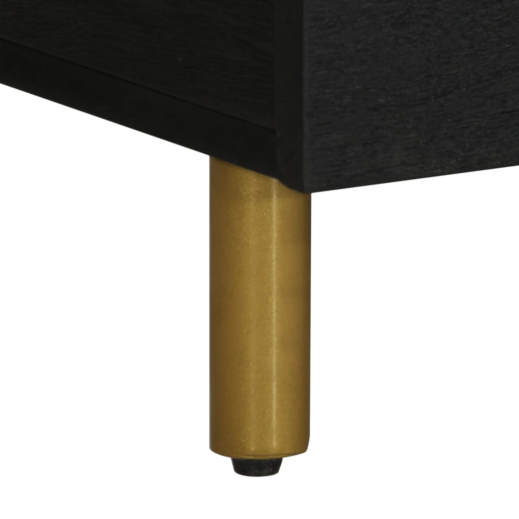 Konferenční Stolek Černý 100 X 54 X 40 Cm Kompozitní Dřevo