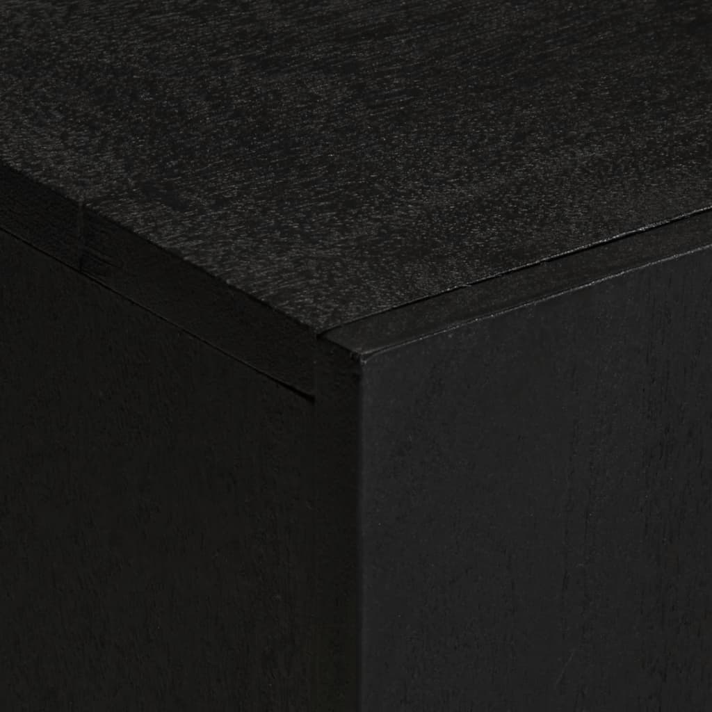 Tv Skříňka Černá 105 X 33 X 46 Cm Kompozitní Dřevo