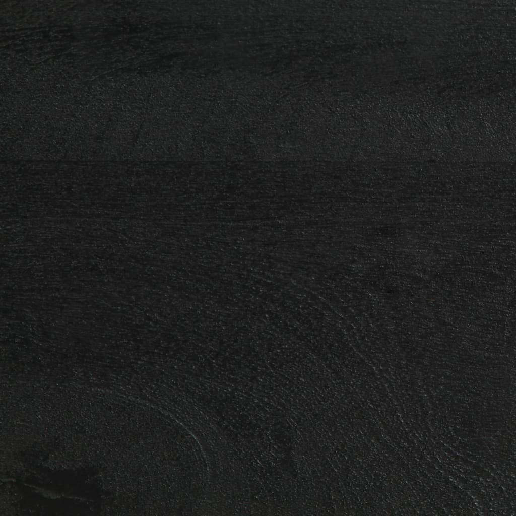 Tv Skříňka Černá 100 X 33 X 46 Cm Kompozitní Dřevo Hnědý Dub