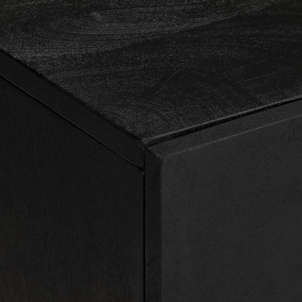 Koupelnová Skříňka Pod Umyvadlo Černá 62 X 33 X 58 Cm Kompozit Hnědý Dub