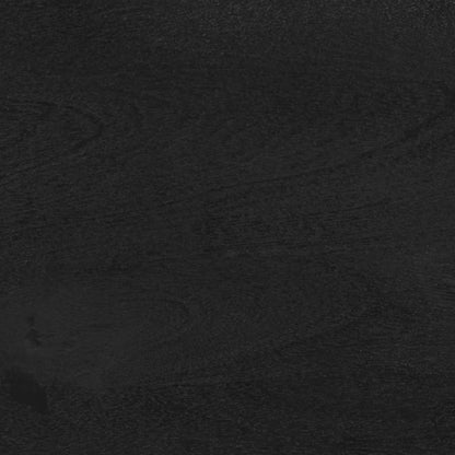Příborník Černý 60 X 33 X 75 Cm Kompozitní Dřevo Hnědý Dub