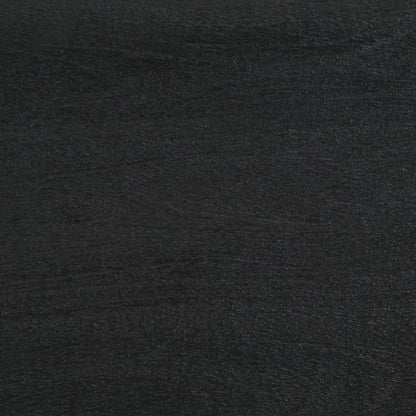 Příborník Černý 60 X 33 X 75 Cm Kompozitní Dřevo Hnědý Dub
