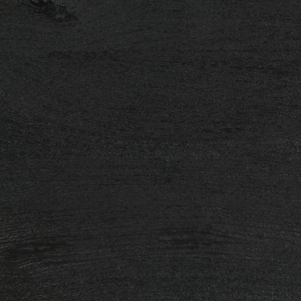 Příborník Černý 90 X 33 X 75 Cm Kompozitní Dřevo