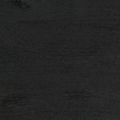 Příborník Černý 90 X 33 X 75 Cm Kompozitní Dřevo