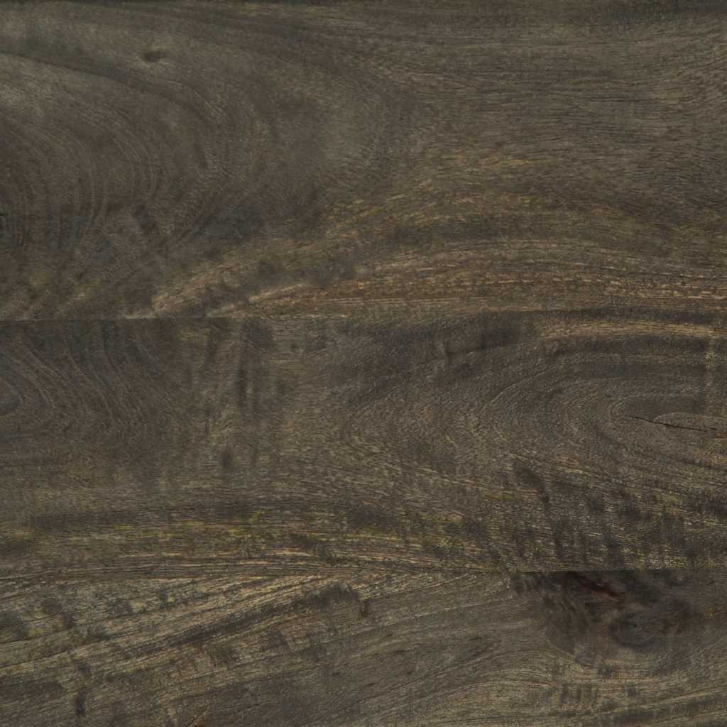 Konferenční Stolek Černý 100 X 54 X 40 Cm Masivní Mangovník