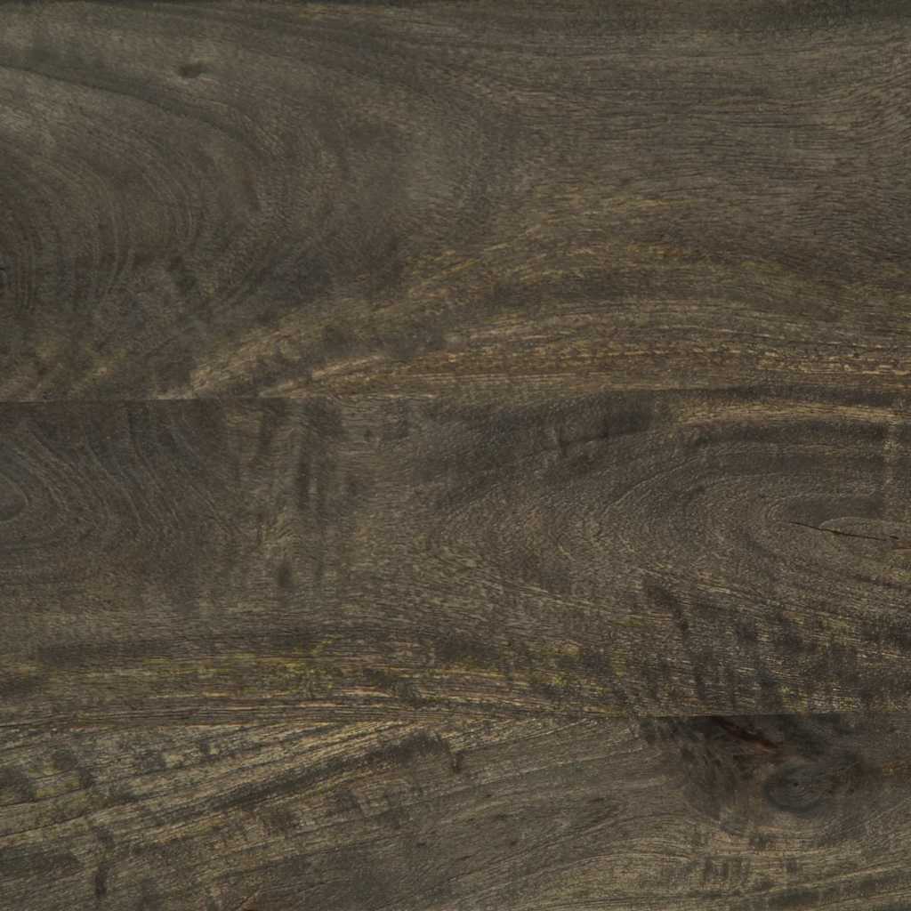 Tv Skříňka Černá 100 X 33 X 46 Cm Masivní Mangovníkové Dřevo