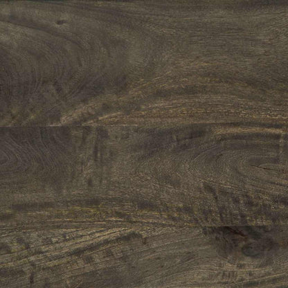 Příborník Černá 40X33X75 Cm Masivní Mangovníkové Dřevo