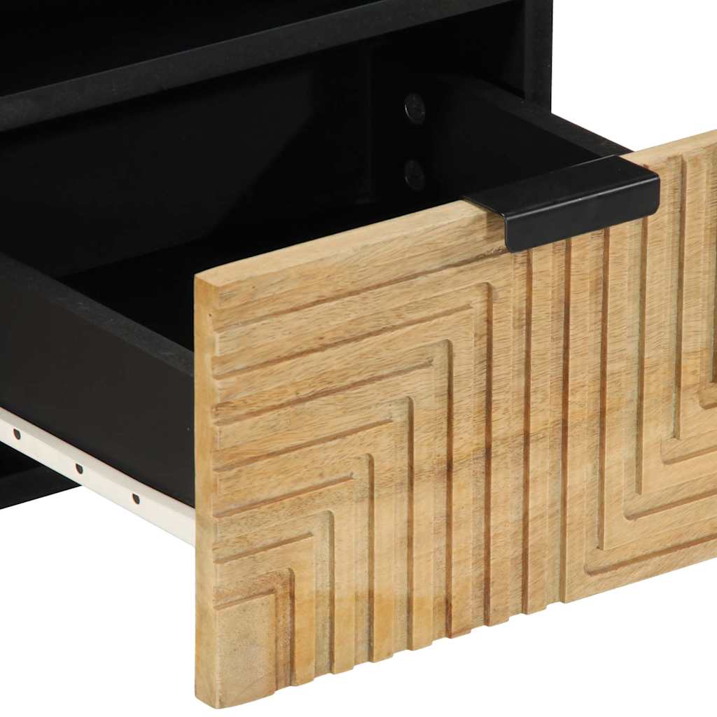 Tv Skříňka Hnědé 70X33X46 Cm Masivní