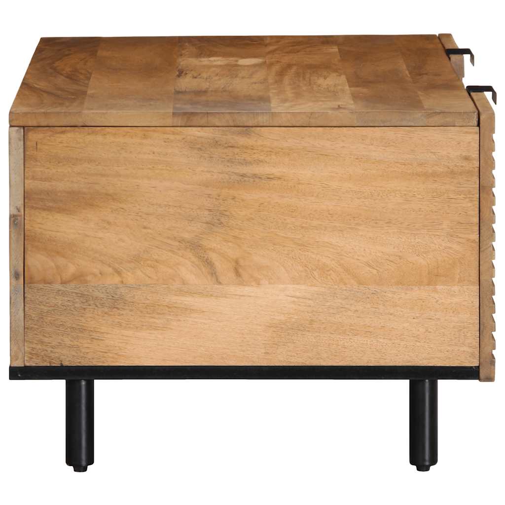 Konferenční Stolek Hnědá 100X54X40Cm Masivní Mangovníkové Dřevo