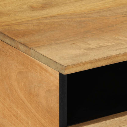 Konferenční Stolek Hnědá 80X54X40 Cm Masivní Mangovníkové Dřevo