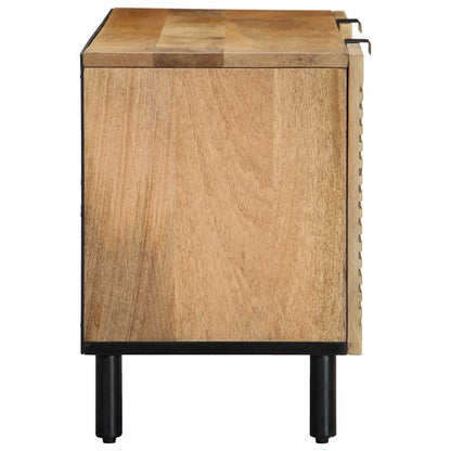 Tv Skříňka Hnědý 105X33X46 Cm Masivní Mangovníkové Dřevo