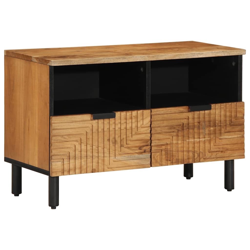Tv Stolek 70 X 33 X 46 Cm Masivní Akácie