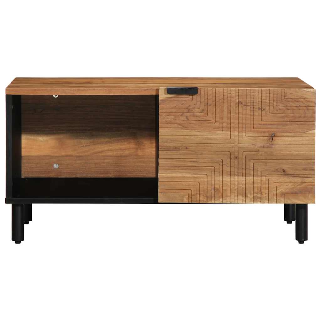 Konferenční Stolek 80 X 50 X 40 Cm Masivní Akácie